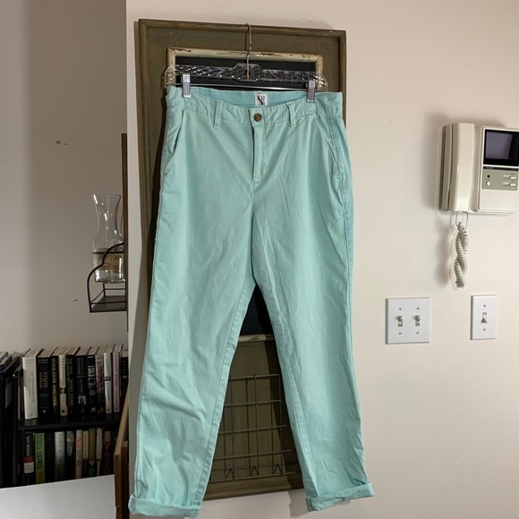 GAP Girlfriend Twill Stripe Chinos - Picture 2 of 8
